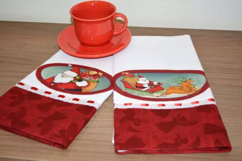 Pano de Prato Natalino
