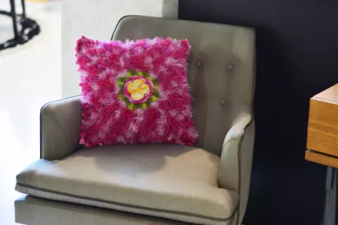 Almofada Decore Flor do Campo