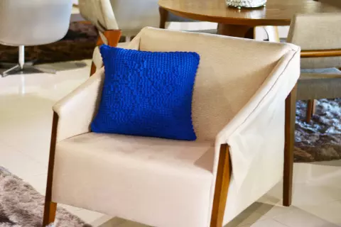 Almofada Azul