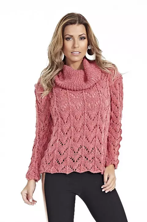 Blusa com Gola Alta