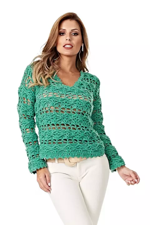 Blusa Alice Decote V