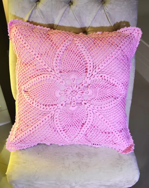 Almofada Rosa Claro