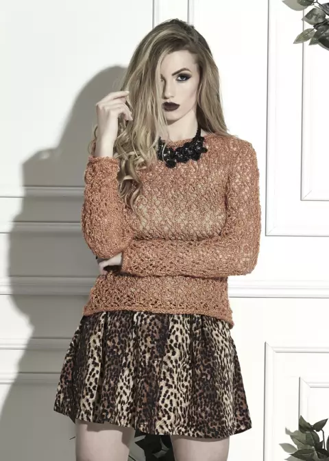 Blusa Dourada Ousado
