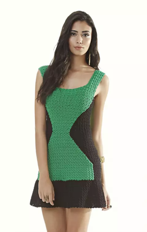 Vestido Emagrecedor Geométrico