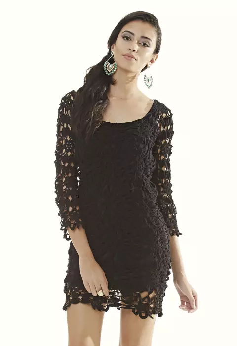 Vestido Preto Motivos