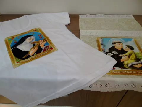 Toalha para Oratório e Camisa Santos