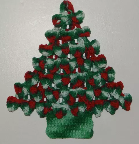Pinheiro de Natal - Enfeite de porta