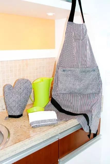 Conjunto Avental Papai Patchwork