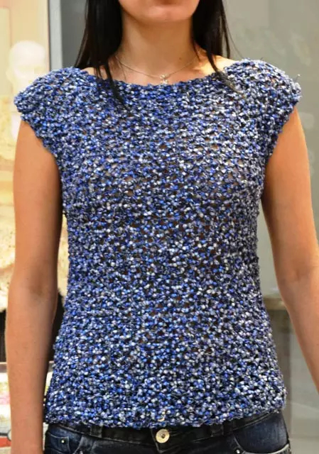 Blusa Azul Melodia
