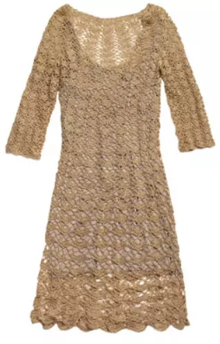 Vestido de Crochê - Revista Manequim