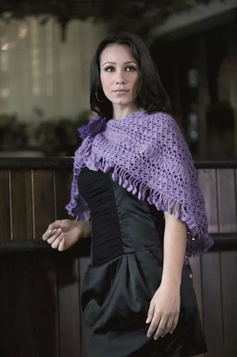 Pelerine Lilás