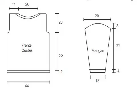 Blusa - fio Delicado