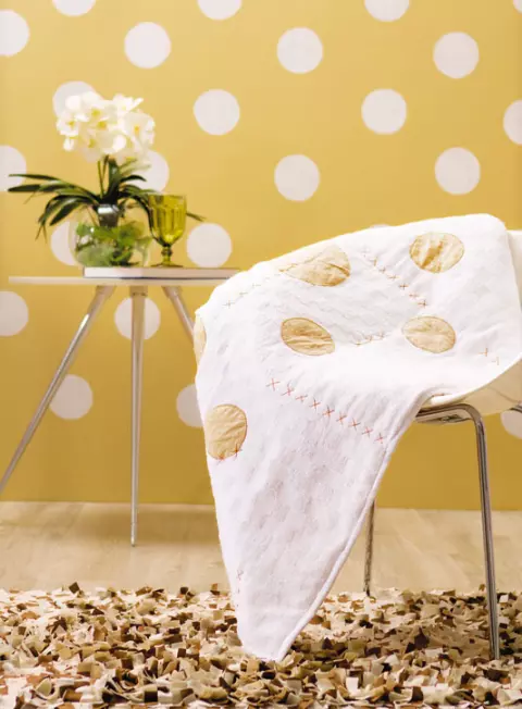 Manta de Sofá de patchwork