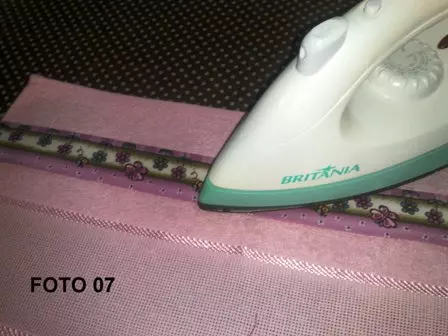 Toalha de Rosto com Aplicações