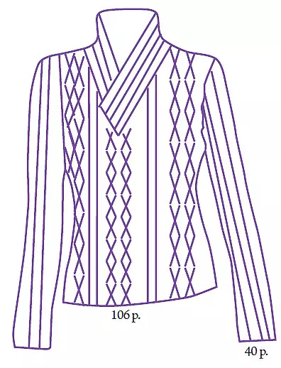 Blusa Roxa de Tricô