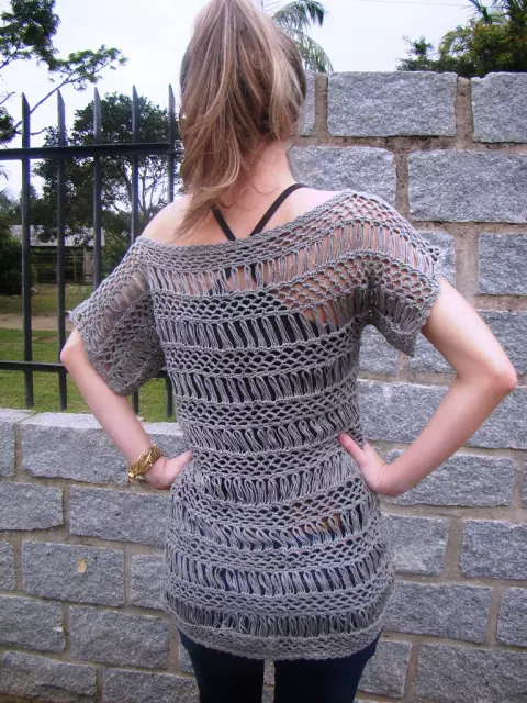 Blusa Crochê Peruano