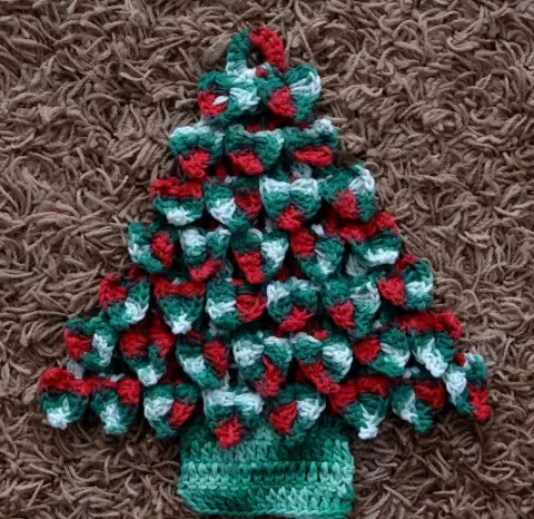 Pinheiro de Natal - Enfeite de porta