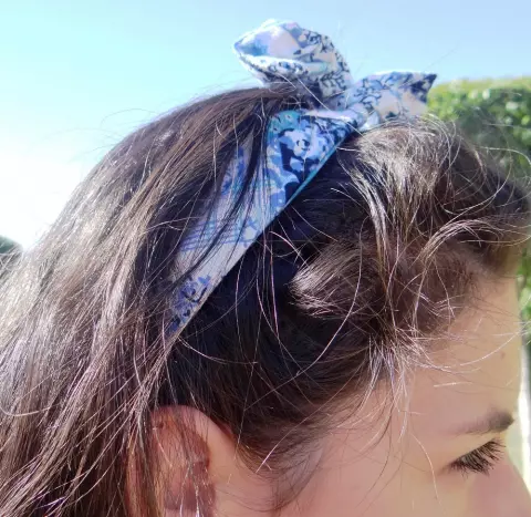 Faixa de cabelo moldável