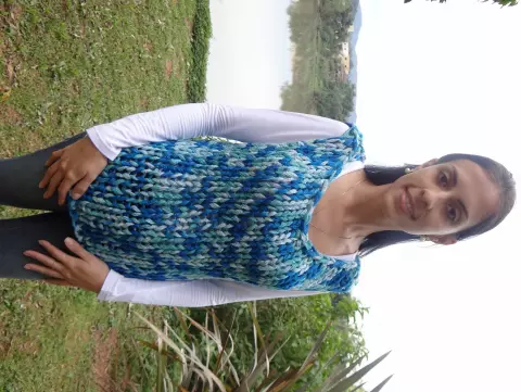 Blusa Mescla Sensual Crochê