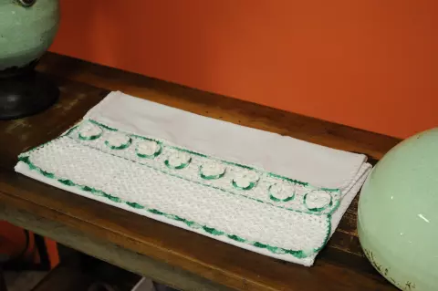 Pano de copa menta