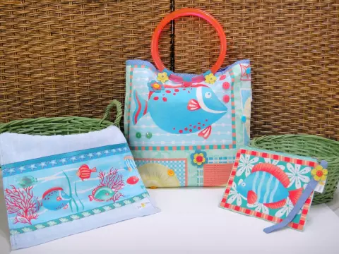 Necessaire - Kit Fundo do Mar