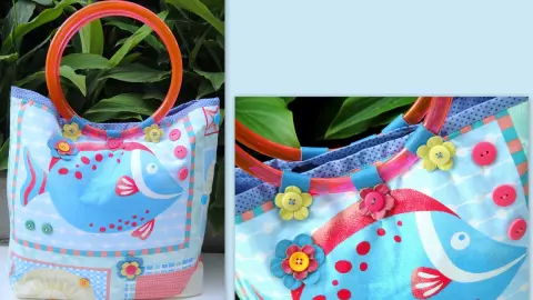 Bolsa Praia - Kit Fundo do Mar