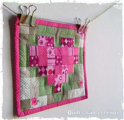 Descanso de Caneca Pixel Heart