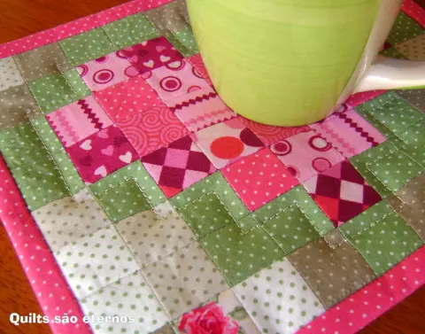 Descanso de Caneca Pixel Heart