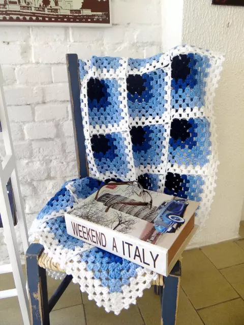 Manta Azul Squares
