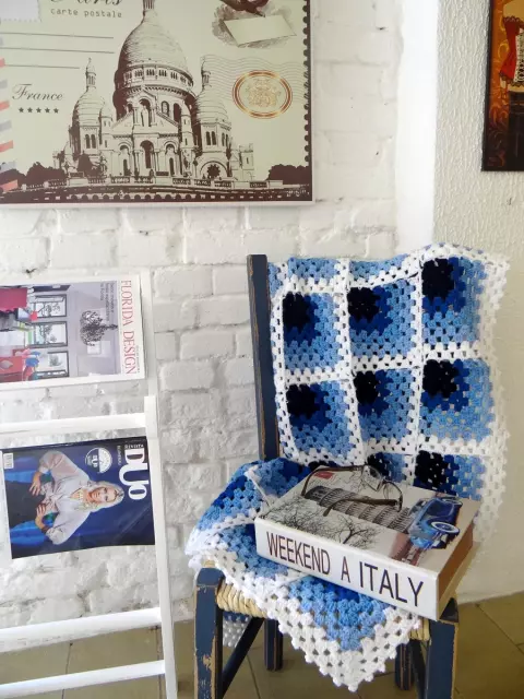 Manta Azul Squares