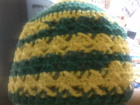 gorro em croche