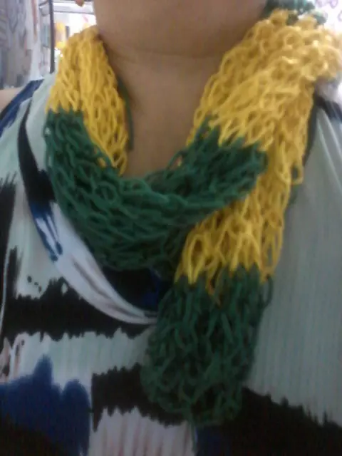 cachecol em trico
