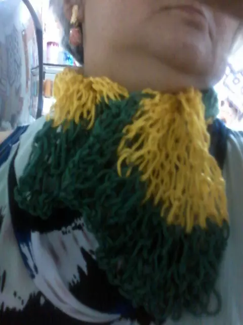 cachecol em trico