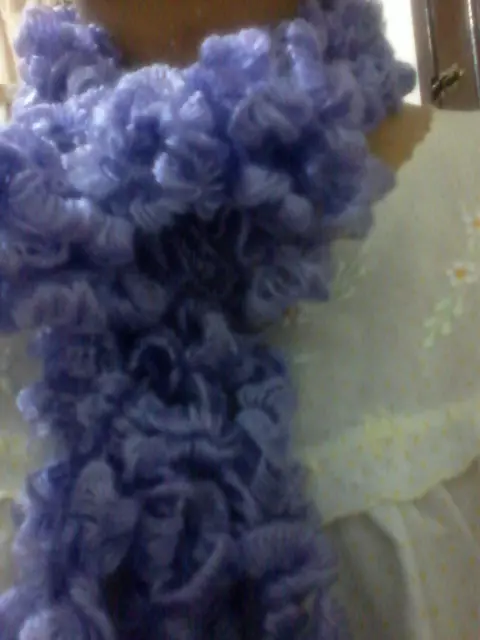 CACHECOL EM CROCHE COM LA SENSUAL FRUFRU