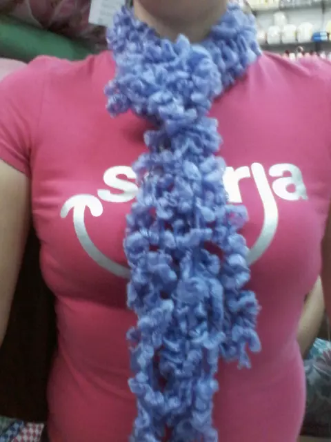 CACHECOL EM CROCHE COM LA SENSUAL FRUFRU