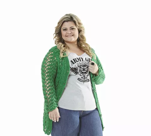 Plus Size - Casaco Charme