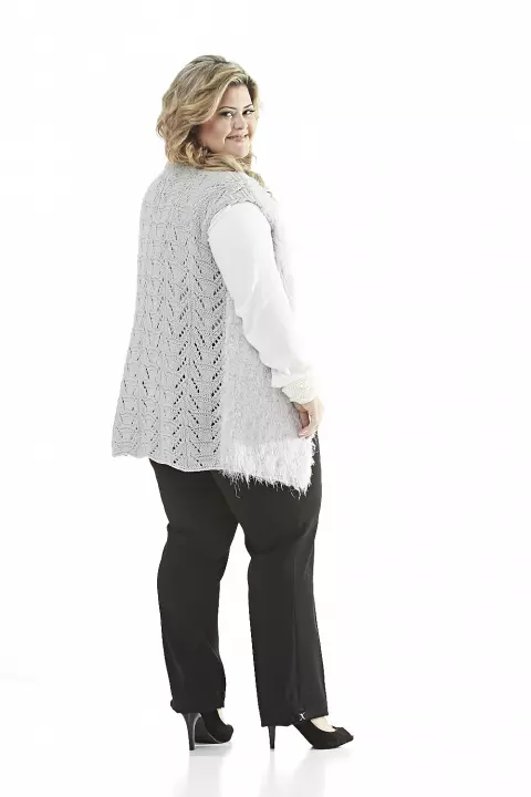 Plus Size - Colete Luxuoso