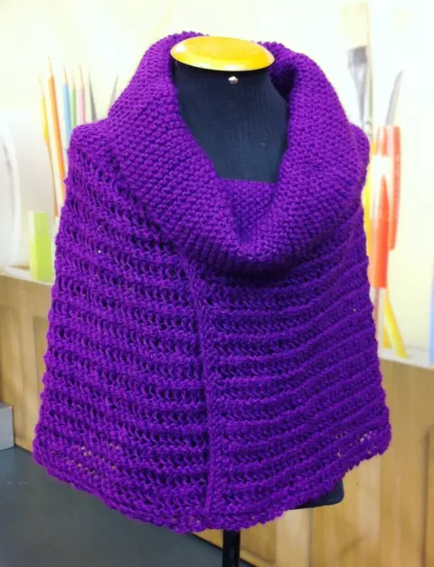 Pelerine Roxo Mollet