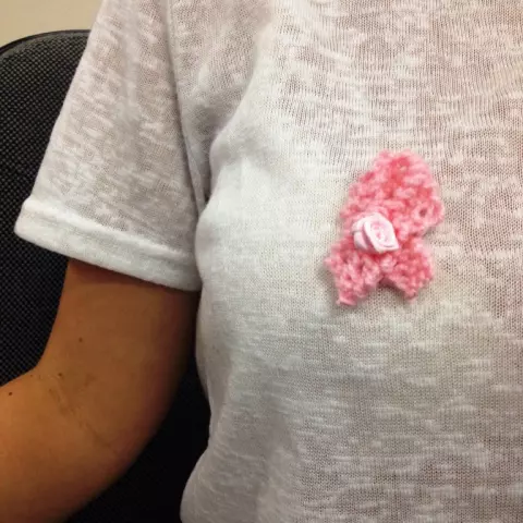 Laço Outubro Rosa