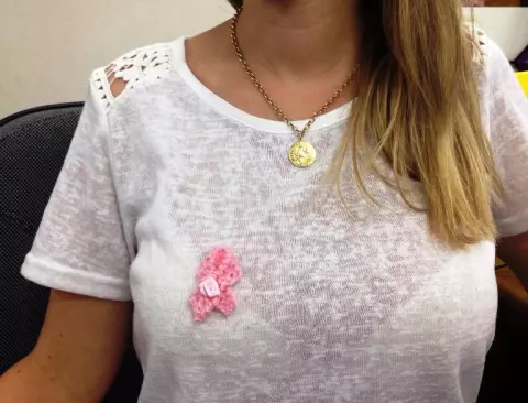 Laço Outubro Rosa