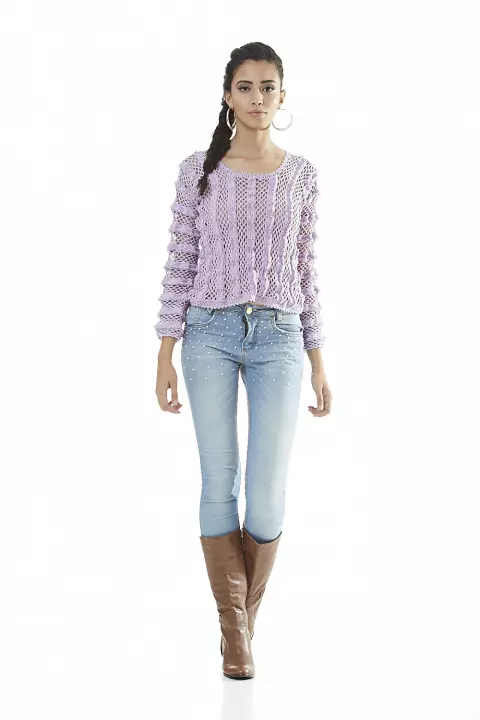 Blusa Motivos Verticais