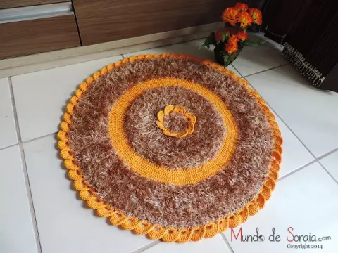 Tapete Redondo Decore