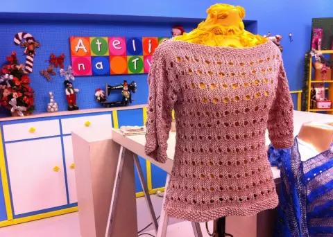 Blusa Vazada de Duna