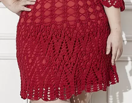 Plus Size - Vestido Vermelho