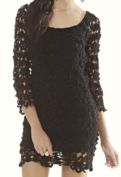 Vestido Preto Motivos