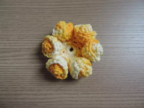 Flor de Crochê Mega Luxo's