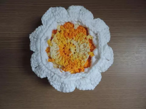 Flor de Crochê Mega Luxo's