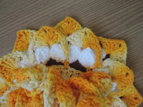 Flor de Crochê Mega Luxo's