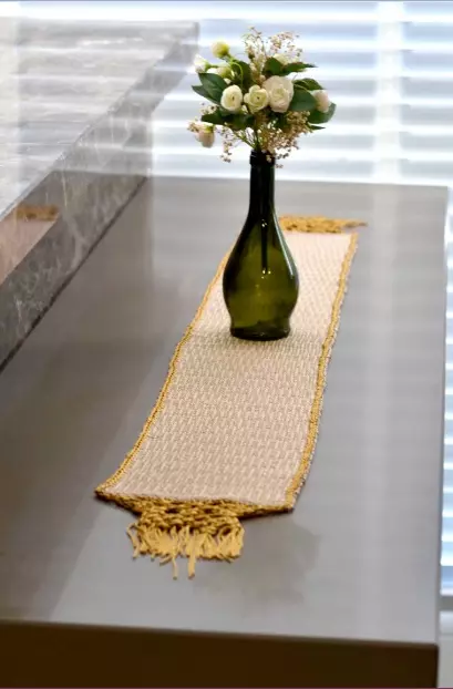 Trilho de Mesa em Tear
