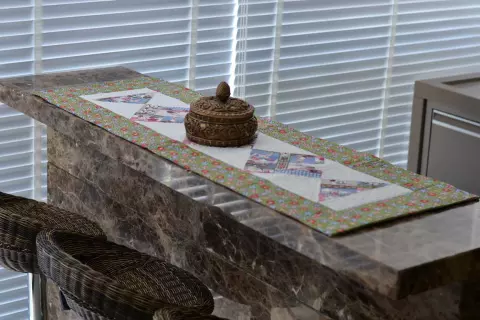Trilho Páscoa com Flores